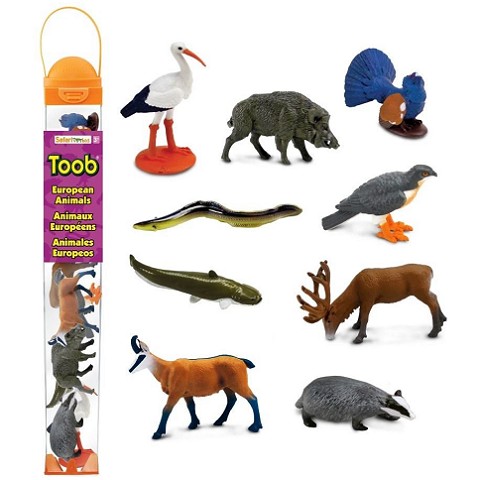 Tubo TOOB® Animali Europei