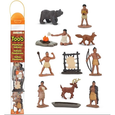 Tubo TOOB® Indiani Powhatan